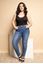 Immagine di CURVY GIRL  RIPPED BLUE  JEANS